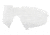 ESS Influx Replacement Goggle Lens, Clear 101-289-002