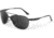 ESS inVINCEible Aviator Sunglasses, Black/Smoke Gray, Medium, EE4062-01