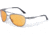 ESS inVINCEible Aviator Sunglasses, Gunmetal/HD Orange Rust, Medium, EE4062-05