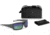 ESS Waterman Credence Sunglasses, Carbon Gray Frame, Polarized Mirrored Green Lens, Medium/Large, EE9015-18