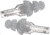 Etymotic Research ER20 High-Fidelity Earplugs, Frost, Standard, ER20-SMF-C