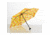 EuroSCHIRM Dainty Umbrella, Yellow Squares, Yellow, 2 Year MFG Warranty, ESC-06588