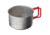 Evernew Titanium 400mL Cup w/ Folding Handle, Titanium, 696942