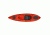 Evoke Paddle Sports Navato 100 Sit In Kayak-Red Hot