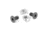 Evolution Gun Works Stainless M-LOK Nuts with Screws, 10-24 Thread, 2 pack, Stainless, 49980