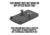 Evolution Gun Works Trijicon RMR Sight Mount for Sig P220-229, 320, 1.780 in, Aluminum, Matte Black Hardcoat, 49518