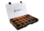 Evolution Outdoor 3700 Fishing Drift Series Colored Tackle Tray, Orange/Black, 3700, 37001-EV