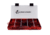 Evolution Outdoor Drift Series 3500 Colored Tackle Tray, Red/Black, 3500, 35018-EV