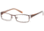 Exces 3068 Eyewear Frame, 821 Dark Brown-Cooper