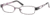 Exces 3071 Eyewear Frame, 690 Matte Black-Purple