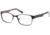 Exces 3099 Eyeglasses - Black-Wine Frame w/ Clear Lenses,Size 51-17-140 3099-201