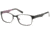Exces 3099 Eyeglasses - Black-Wine Frame w/ Clear Lenses,Size 51-17-140 3099-201