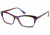 Exces 3129 Progressive Prescription Eyeglasses, Plum/Burgundy Frame, EX3129830PR