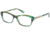 Exces 3129 Progressive Prescription Eyeglasses, Green/Gold Frame, EX3129831PR