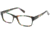 Exces 3135 Single Vision Prescription Eyeglasses, Brown/Green/Lilac Mottle Frame, EX3135532SV
