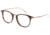 Exces Slim Fit 10 Eyeglasses, Mens, Brown, 49-21-145, SF10276