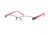 Exces Eyeglasses 3055 with Lined Bifocal Rx Prescription Lenses, Select Frame Color Black-Ruby Frame