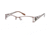 Exces Eyeglasses 3057 with Rx Prescription Lenses, Select Frame Color Brown-Green Frame