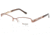 Exces Princess 109 Progressive Prescription Eyeglasses, Brown/Gold Frame, EXP109703PR