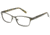Exces Princess 140 Bifocal Prescription Eyeglasses, Olive/Mottled Frame, EXP140808BI