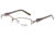 Exces Princess 144 Bifocal Prescription Eyeglasses, Brown/Marble Frame, EXP144403BI