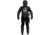 ExecDefense USA TURBO-X Riot Suit, Black &amp; Dark Navy Blue, Universal Size, TURBO-X