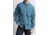 ExOfficio Air Strip Macro Plaid Long Sleeve Shirt - Men's -Dk Atlantic-Small