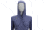 ExOfficio BugsAway Lumen Full Zip Hoody - Women's, Blue Heron, S, 21113285-5016-S