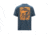 ExOfficio Excursion Short Sleeve Tee, Navy Heather, M, 10123274-5640-M