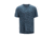 ExOfficio Excursion Short Sleeve Tee, Navy Heather, M, 10123274-5640-M