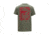 ExOfficio Excursion Short Sleeve Tee, Olive Heather, S, 10123274-6025-S