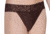 ExOfficio Give-N-Go Lacy Thong - Women's -Chocolate-Large