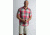 ExOfficio Next-To-Nothing Artesia Plaid Short Sleeve Shirt Men's, Caliente, XL 10023032-4304_XL