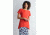ExOfficio Wanderlux Crossback Short Sleeve Shirt Women's, Paprika, S 20123096-3530_S