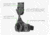 Alien Gear Holsters Rapid Force Expansion Dynamic Drop Leg Holster With Locking Belt Slide w/ Taq Strap w/Standard Buckle w/Bag Packaging, Matte Black, RFX-DD-BK-LBS-T-LK-B