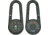 Explorer Carabiner Compass w/ Black Face and thermometer EXP17