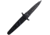 Extrema Ratio BD2 Contractor Linerlock Black Folding Knife, 3.75 black MIL-C-13924 burnished partially serrat, Black anodized aluminum handle, 0229BLK