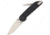 Extrema Ratio BF M1A2 Satin Folder Folding Knife,2.75in,Bohler N-690 Steel,Drop Point,Satin,Black,Aluminum Handle EX135M1A2