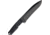 Extrema Ratio Dobermann IV Fixed Blade Knife, 7.25in, Cobalt Steel Blade, Black Forprene Elastomer Handle EX180