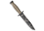 Extrema Ratio Extrema Ratio MK2.1 Desert Warfare Fixed Blade Knife Tan Forprene 7" Tan Camo, Tan, Bohler N690, adult, BHQ-46486
