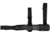 Extrema Ratio Fulcrum Combat Knife Fixed Blade Knife, 7.13 in, Bohler N690 Stainless Blade, Tanto Blade, Black Forprene Handle, 04.1000.0304/BLK