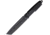 Extrema Ratio Giant Mamba Black Knife, 6.5 black MIL-C-13924 burnished Bohler N690 stain, Black Forprene handle, 04.1000.0218/BLK