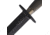 Extrema Ratio Herring NE Fixed Blade Knives, 6.57 in, Bohler N690 Stainless, Dagger Blade, Brass Handle, 04.1000.0319/BL-OR-N