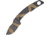 Extrema Ratio NK1 Neck Knife Desert Warfare Fixed Blade Knife, 5in Overall, 1 3/4in Blade, One Piece N690 SS Construction w/Desert Warfare Finish, Enlarged Molded Tan Kydex Neck Sheath, 0123-DW