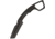 Extrema Ratio NK3 K Neck Knife Fixed Blade Knife, 6.75in Overall, 2.75in Tanto Blade, Glass Breaker, One Piece Black Mil-C-13924 Burnished N690 SS Black Kydex Neck Sheath, Black, 04.1000.0213BLK
