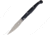Extrema Ratio Resolza 10 Linerlock Folding Knife, Black aluminum handle, 0168SW