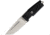 Extrema Ratio T4000 C Fixed Blade Knife, 4.13 satin finish Bohler N690 stainless blade, Black Forprene handle, 1000.040434/SAT