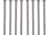 Extreme Max 10 Bolt Kit For Guide Ons On Trailer Frames Up To 8.5, 3005.4059