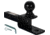 Extreme Max 3 In 1 ATV Ball Mount w/ 2 Ball 1 1/4 Solid Shank, 5001.1379