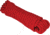 Extreme Max 3008.0355 16-Strand Diamond Braid Utility Rope - 1/2in, Red, 3008.0355